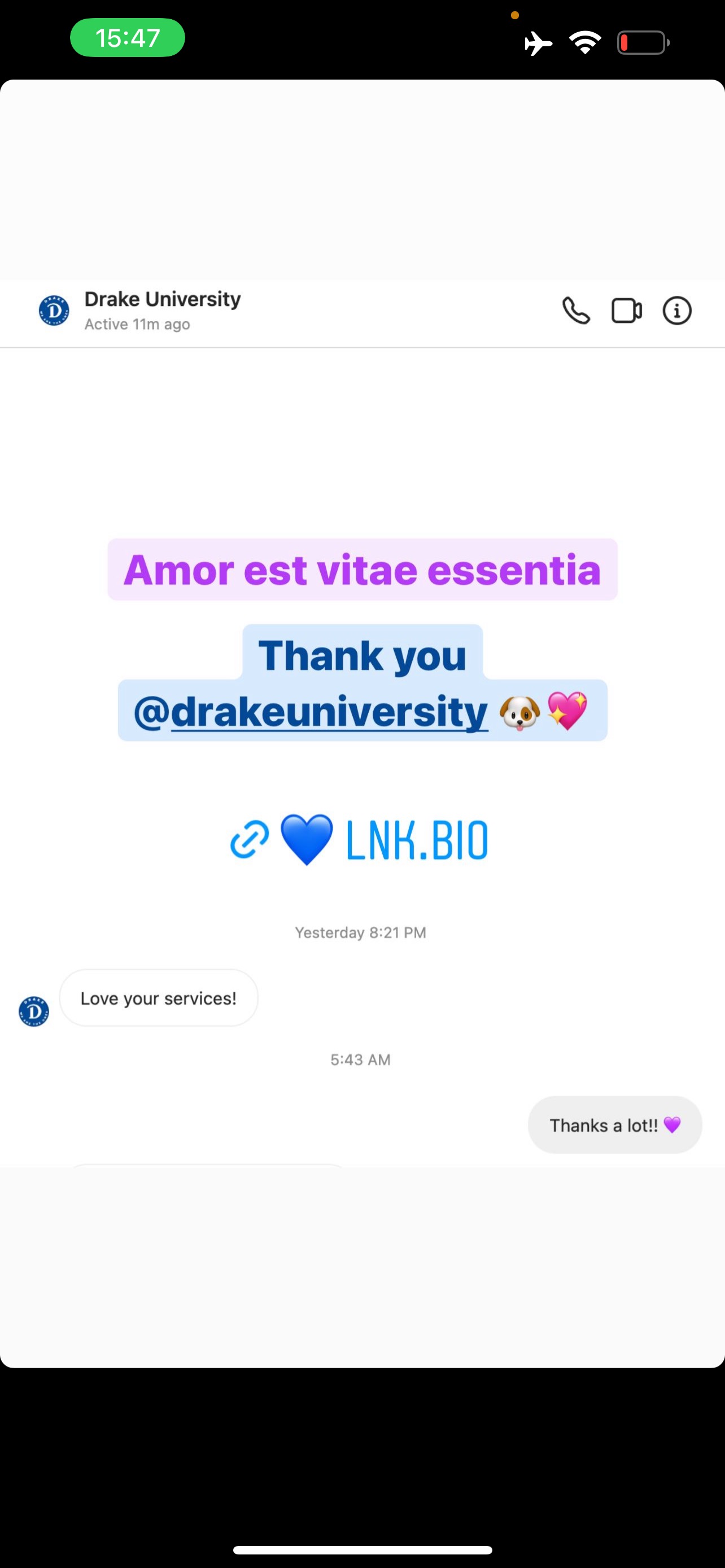 Lnk.Bio testimonials