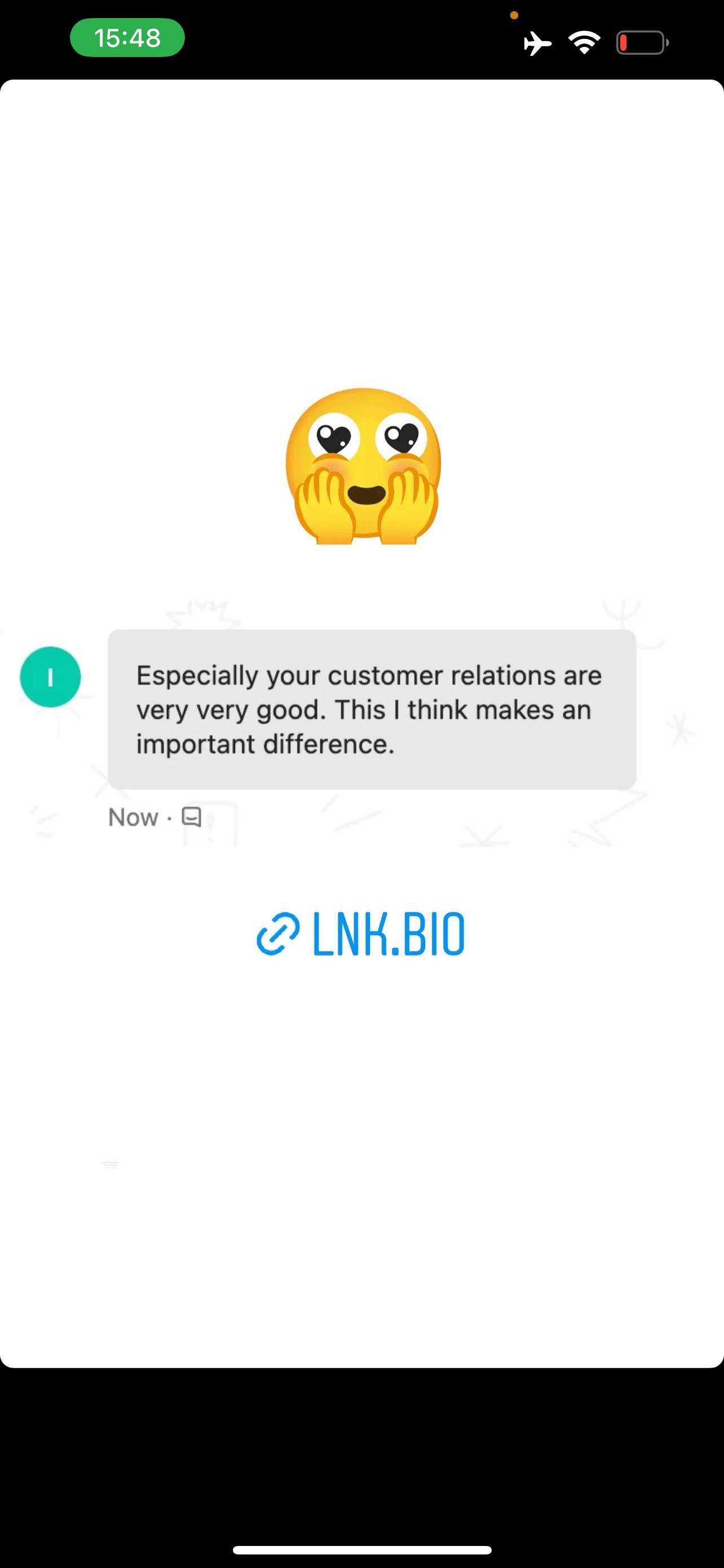 Lnk.Bio testimonials